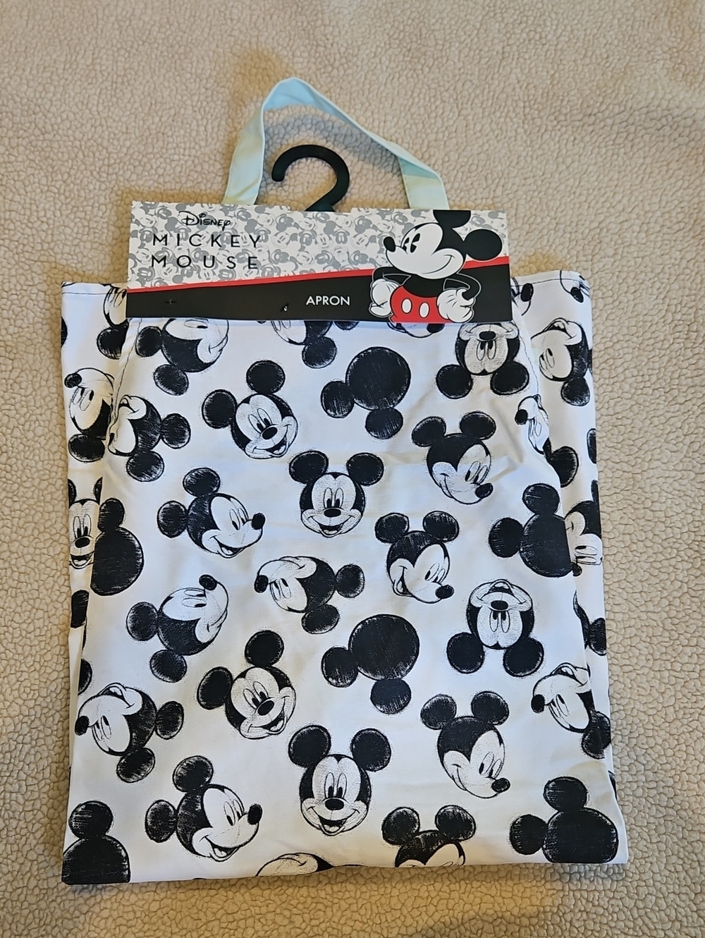 Disney Black & White Mickey Mouse Kitchen Apron